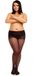 Glamory Amore - Panty met naad - 20 den - maat 4XL - zwart