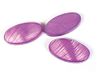 parelmossel, Parelmoer parelmossel, ovaal, glanzend, paars, 20 x 10 mm, 250 g, 154 u, ca.