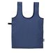 NERTHUS FIH 1313 Sac shopping pliable avec élastique : pratique, écologique et prêt à emporter, bleu marine, sac réutilisable