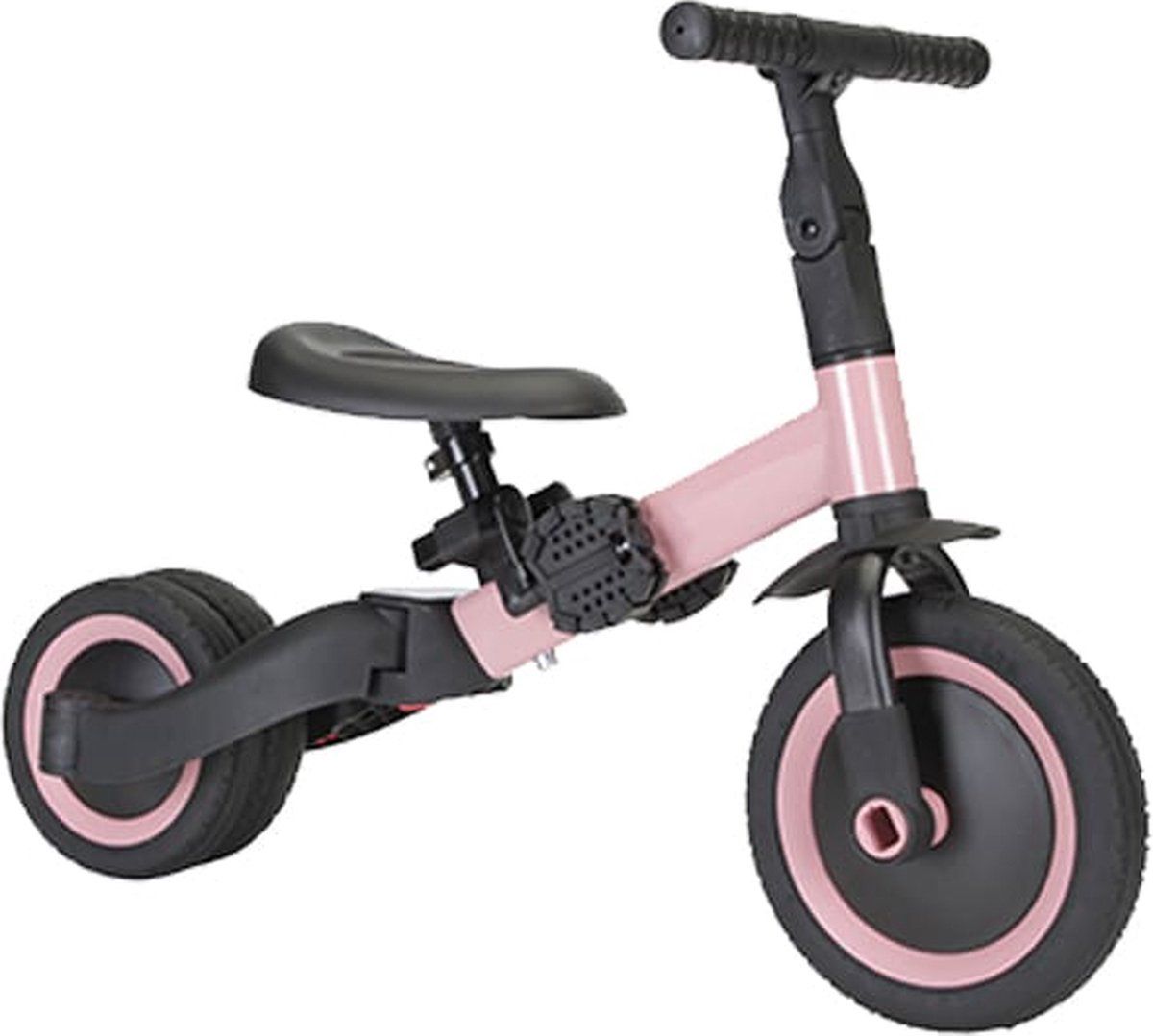Topmark Kaya Roze 4-in-1 Loopfiets T6079.pink06
