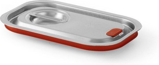 Hendi GN Deksel - Siliconenrand - 265x162mm - Luchtdicht