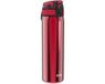 Ion8 Lekvrije Slanke Waterfles, Roestvrij Stalen, 600ml, Rood