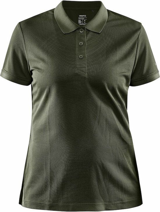 Craft CORE Unify Polo Shirt Dames - Woods Melange - Maat L
