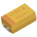 AVX TAJC106K035RNJ Tantaalcondensator SMD 10 µF 35 V 10 % (l x b x h) 6.0 x 3.2 x 2.5 mm 1 stuk(s) Tape