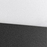 PRIOS Applique murale extérieure 1 lumière Acier inoxydable, plastique H: 20 cm anthracite, blanc Source lumineuse incluse