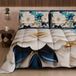 PETTI Artigiani Italiani Bedrukt winterdekbed 270 × 260 cm | Bloemen 05 19