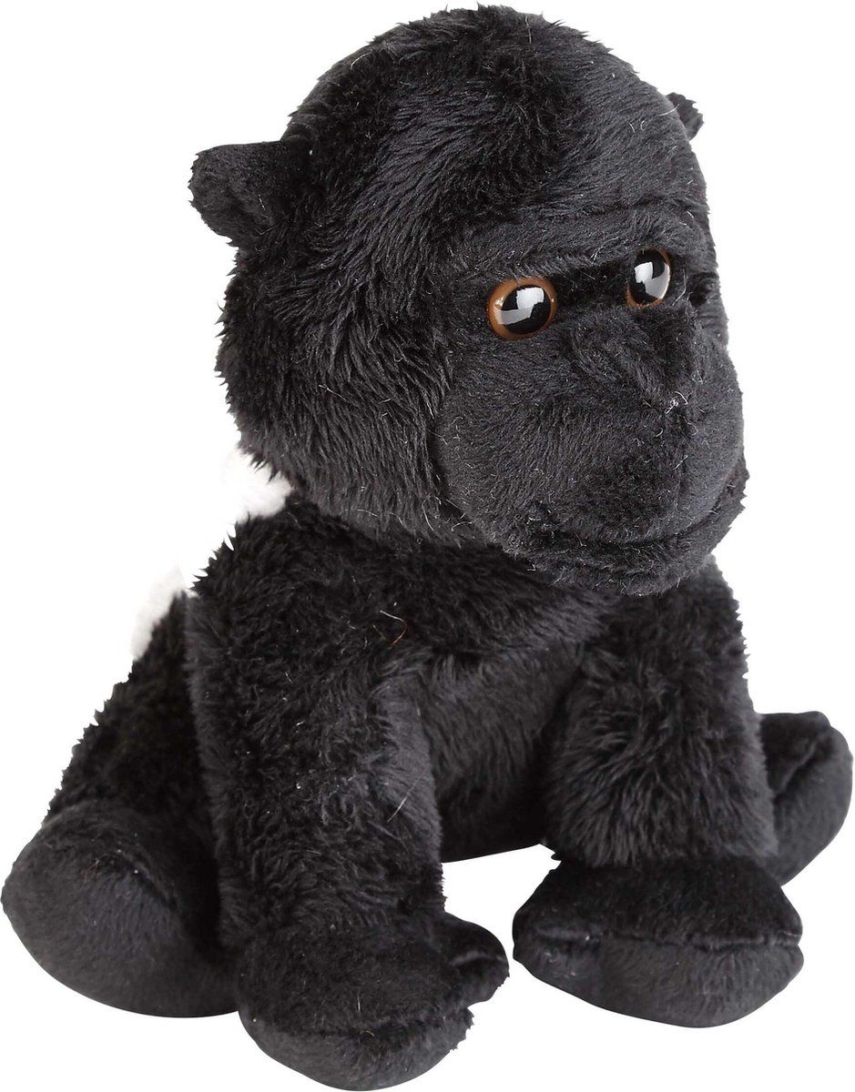 Ravensden Pluche knuffel dieren Gorilla aap 15 cm
