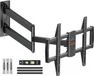 ELIVED support mural TV avec bras articulé extra long de 813 mm pour la plupart des téléviseurs de 37 à 75 pouces jusqu'à 45 kg, support mural inclinable, pivotant et rotatif TV max. VESA 600 x 400 mm