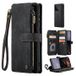 Caseme Portefeuille Samsung Galaxy A33 5G Multifonctionnel C30 - Noir