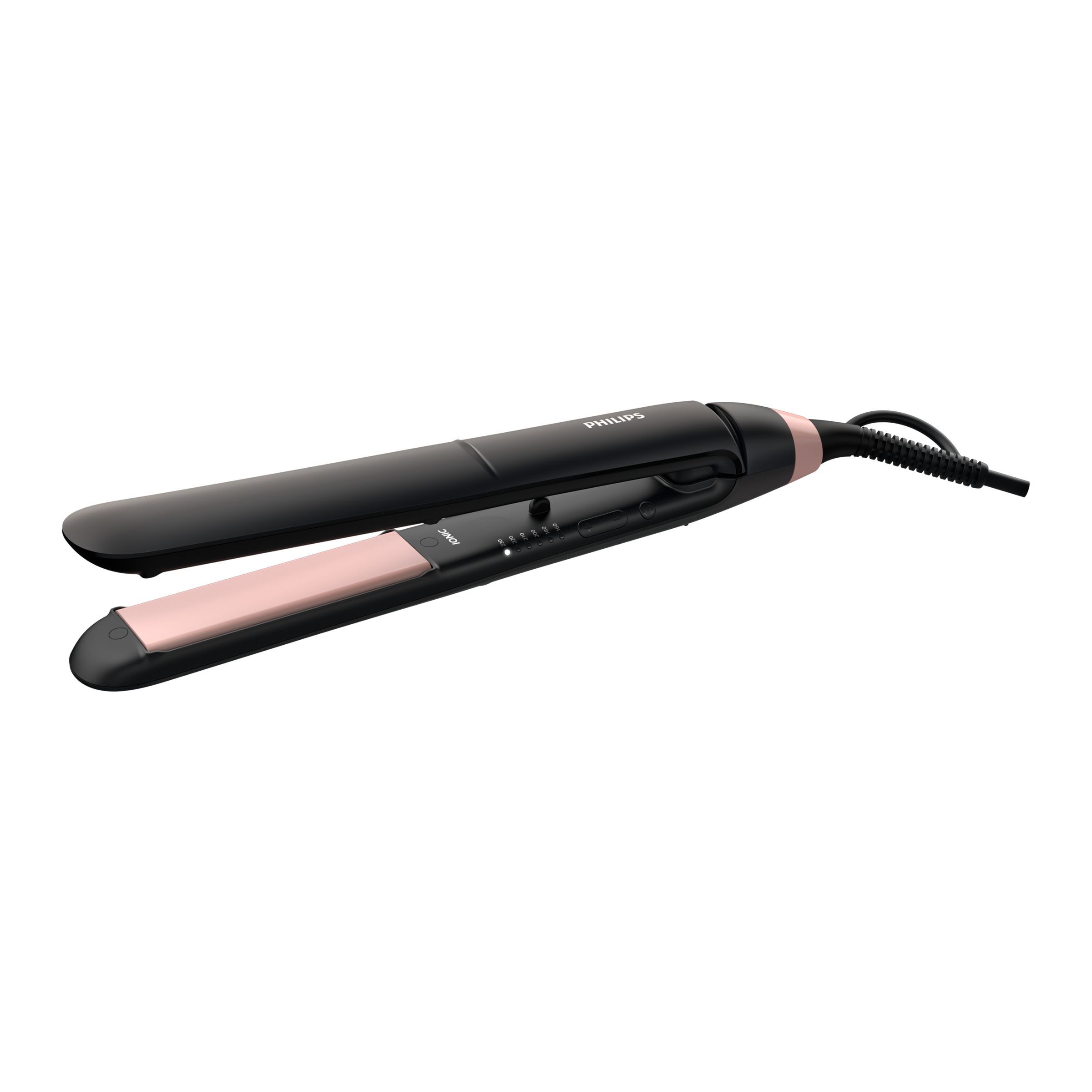 Philips Essential StraightCare BHS378/00 - Stijltang - Zwart/Roze