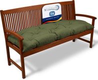 Beautissu Flair BK Bankkussen 180x50x10 cm Olijfgroen – Zit- en Rugkussen