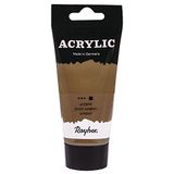 Rayher 38912550 Acrylic, kunstenaarsacrylverf, SB-Tube 75ml, umbra