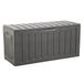 VidaXL Opbergbox 118x53x57 cm Polypropyleen Zwart