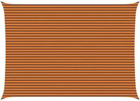 vidaXL Zonneschaduw Oranje en Bruin 5 x 7 m 100% Polyester Oxford