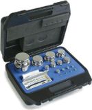 Core Kern 323-634 F1 1 mg - 100 g Gewichtenset in kunstof-koffer, Messing vernikkeld