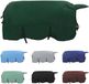 vidaXL Paardendeken Volledig Donkergroen 155 cm Polyester Fleece