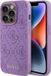 Guess 4G Stamped Back Case - Apple iPhone 15 Pro Max (6.7") - Paars