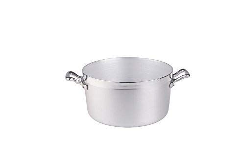 Pentole Agnelli BLTF braadpan - aluminium - 1 liter - zilver/zwart