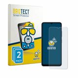 BROTECT - Screenprotector voor Lava Bold N2 5G - Folie Beschermfolie matte 2 Stuks