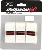 Bullpadel Comfort Overgrip - Wit - 3 Stuks