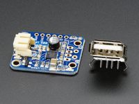 Adafruit PowerBoost 500 Basic - 5V USB Boost @ 500mA from 1.8V+
