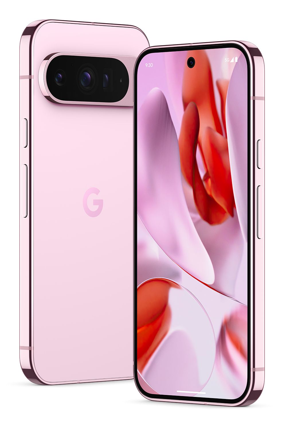 Google Pixel 9 Pro 256GB - Rose Quartz - 6.3" OLED Display - 50MP Camera - Android 14