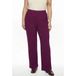 YOEK pantalon droit Taille Plus - violet