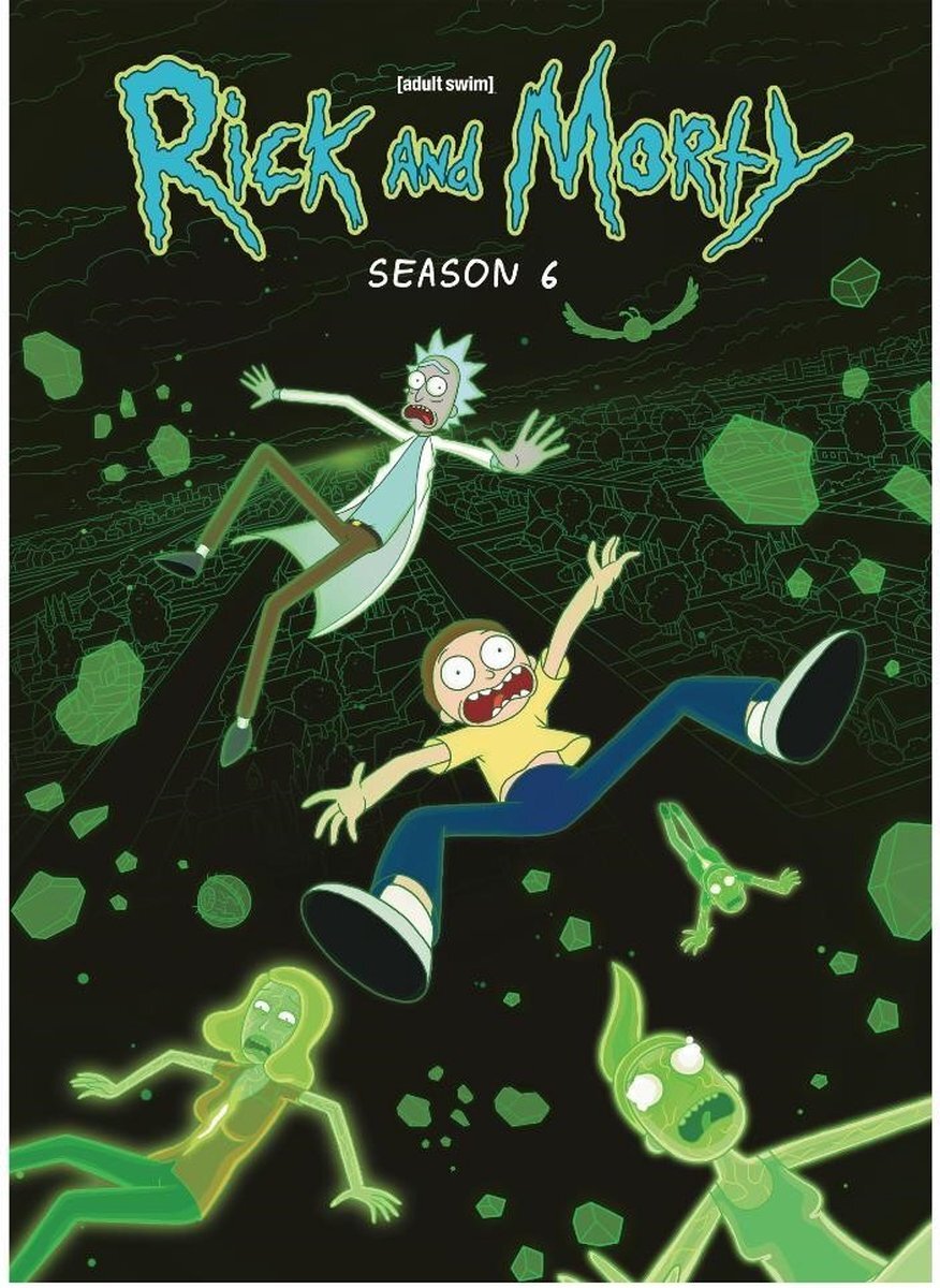 Warner Bros Entertainment Nede Rick And Morty - Seizoen 6 Dvd