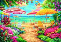 Bluebird Puzzle Legpuzzel A Perfect Day at the Beach - 1000 Stukjes