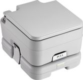 VEVOR Draagbaar toilet met spoelfunctie, 3,2 gallon (ongeveer 12 liter) inhoud, voor reizen en kamperen