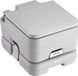 VEVOR Draagbaar toilet met spoelfunctie, 3,2 gallon (ongeveer 12 liter) inhoud, voor reizen en kamperen