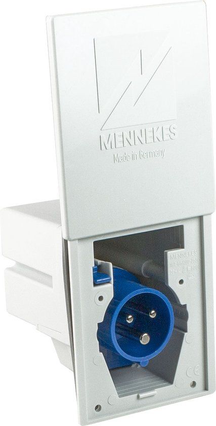 AS Schwabe CEE-stekker - 16 A - 230 V - Wit - 1 stuk