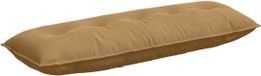 vidaXL - Coussin de dossier - Marron - 140 x 50 cm - Tissu côtelé