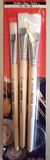 Meyco Hobby - 3 Platte Kwasten - maat: 12-16-20