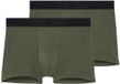HOM Heren retro short / pant 2 pack Supersoft khaki