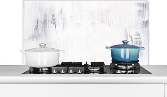 KitchenYeah Spatscherm keuken - Verf - Design - Abstract - Spatwand - 100x50 cm - Aluminium