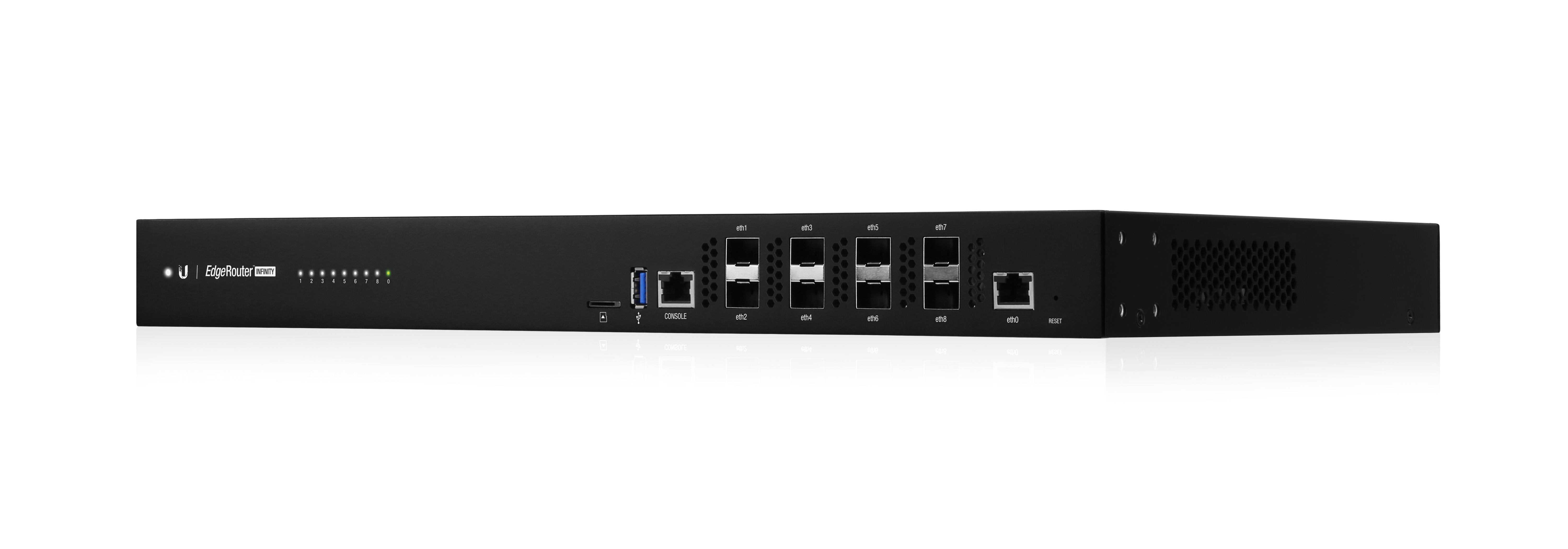 Ubiquiti EdgeRouter ER-8-XG Managed L3 Switch - 80 Gbit/s - 1U - Black