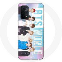 Oppo Etui voor Oppo A74 5G Bangtan Boys BTS WORLD Videogame Maniacase
