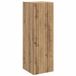 vidaXL Armoire de salle de bain murale chêne artisanal 33 x 34,5 x 60 cm