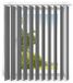 time4blinds - Verticale lamellen - Verduisterende lamellen voor kantoorwerkplekken en thuis - Slaapkamer Jaloezieën - Keuken Jaloezieën - 170x160 cm - Grijs