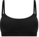 Schiesser Bustier Unique Cotton met uitneembare pads - Dames Beha Zwart