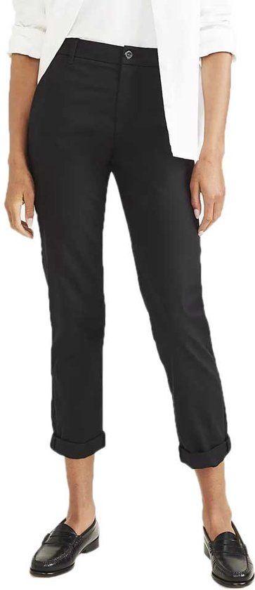 Dockers Weekend Regular Slim Ankle Fit Chino - Black - Women's