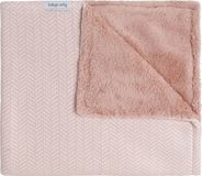 Baby's Only Couverture de lit teddy Dawn - Blush/Ecru - 100x135 cm