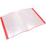 WAYTEX 931422 documentenmap, A4, 80 foto's, 40 hoezen, polypropyleen, rood