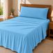 Degrees home Collection Hoeslaken, 150 x 190 cm, set bedlaken 150 x 190 cm, hoeslaken, hoeslaken en kussensloop, polyester, geborstelde microvezel, voor bedden van 150 cm breed