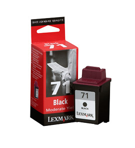 Lexmark Nr. 71 standaard zwarte inktcartridge