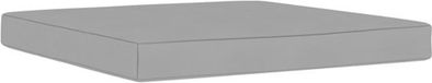 vidaXL Coussin de palette Tissu Oxford Gris