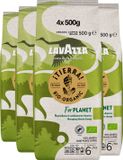 Lavazza Tierra for Planet Koffiebonen - Biologische 100% Arabica Koffie Bonen - Intensiteit 7/10 - 4 x 500 gram