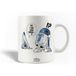 Keramische mok, R2D2 en een Dalek Doctor Who Star Wars