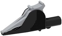 Electro PJP 5066-IEC-CD1-N krokodillenklem stekkeraansluiting 4mm CAT III 1000 V, CAT IV 600V zwart